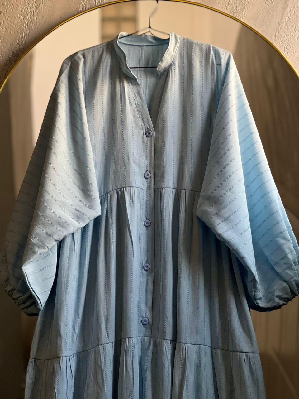 ROBE FARAH EN  BLUE CIEL
