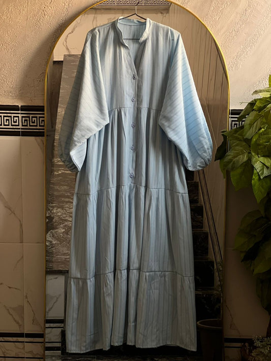 ROBE FARAH EN  BLUE CIEL