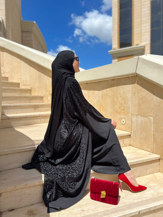 ABAYA NOUR AU NOIR
